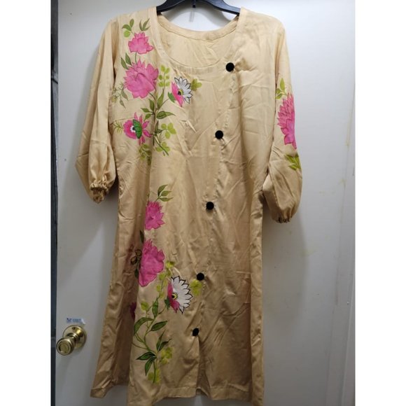 Floral Hand Painted Dress - Picture 4 of 13